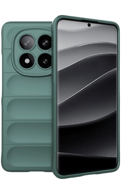 New Face ILKESHOP Redmi Note 15 4G سيليكون أوبتيموم - (210844) أخضر داكن
