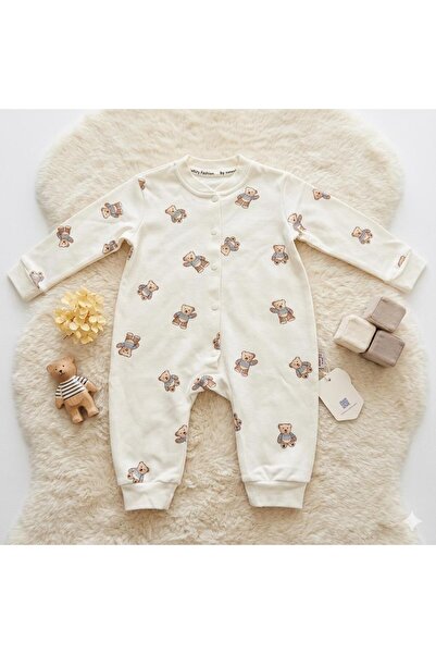 Victorino Cotton jumpsuit - Teddy Bear