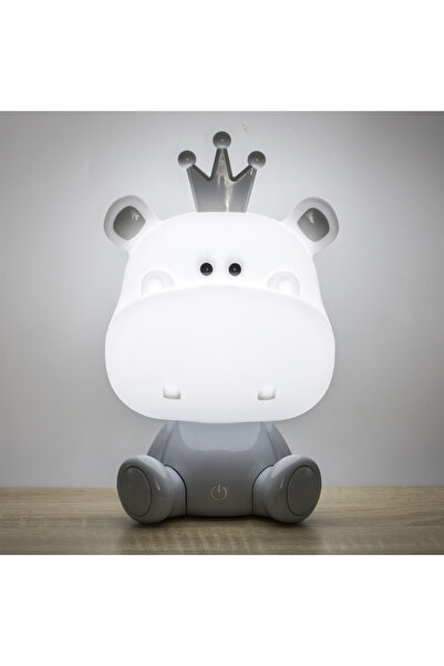 Zumzeria Hippo Night Light with 3 Brightness Levels & USB Cable