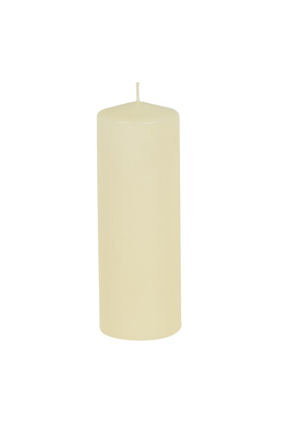 OEM Ecru Scented Candle with Vanilla Buttercream Aroma Ø7x20cm