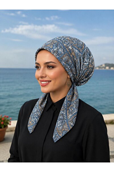 R&S modibone Scarf Bonnet Cotton Hoop Fabric Does Not Slip