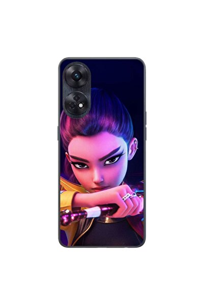 OEM Husa compatibila cu Oppo Reno8 T 4G Silicon Gel Tpu Model KPop Demon Hunt...