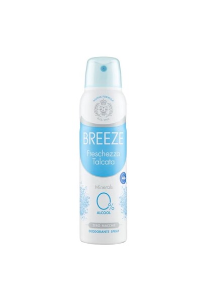 Breeze Set of 3 x Deodorant Spray Fresh without Alcohol 150 ml