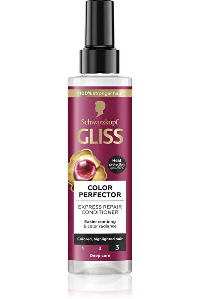 Schwarzkopf Spray balsam expres Gliss Colour Perfector, 200 ml