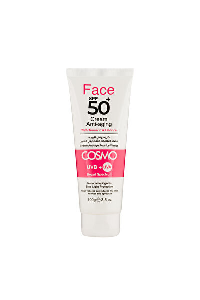 CD Cosmo Designs Anti Aging Sunscreen Face Cream 100g | SPF 50 | UVA/UVB Prot...