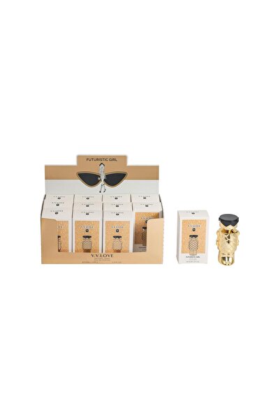 V.V LOVE Futureskin Girl Gold Perfume Box: 12X30Ml Women's Eau De Parfum, Hig...