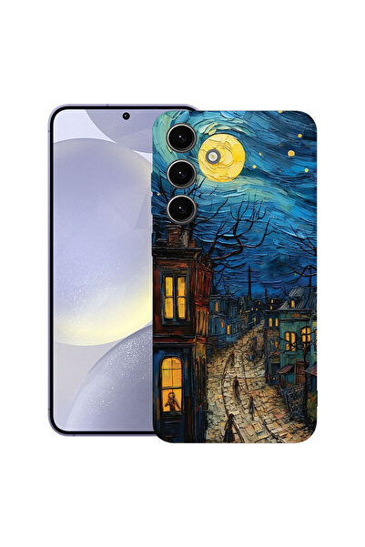bestcase Husă TPU Ultra Subțire pentru Samsung Galaxy S26, Van Gogh Viața Urb...