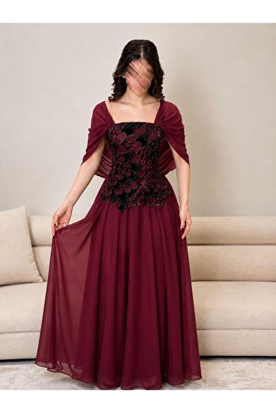 Jood Embroidered Tulle Dress with Luxurious Corset
