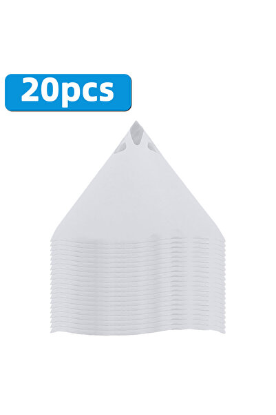 choice2 20PCS Plastic Paper Filter Oil Leakage Paper Disposable Paper Filter ...