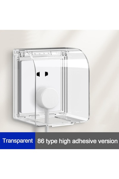 Choice4 Transparent Wall-mounted Switch Protective Cover Self-Adhesive Enlarg...