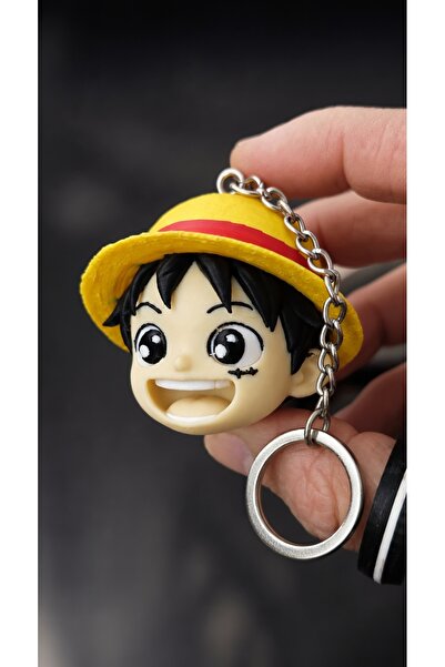 Chino Design Luffy Anahtarlık / Hediyelik figür one piece anahtarlık / Anime ...