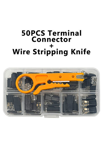 Choice 50pcs Kit 50pcs D2 double-line interlocking detachable LED without wel...