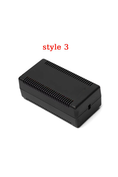 choice2 black 1pc style3 Electronic Supplies Waterproof ABS Plastic Project B...