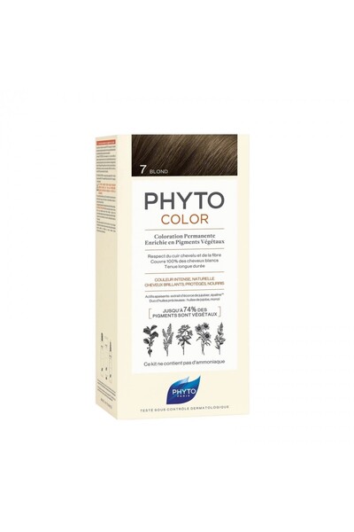 Phyto Color Permanent Hair Dye Shade 7, 50 ml