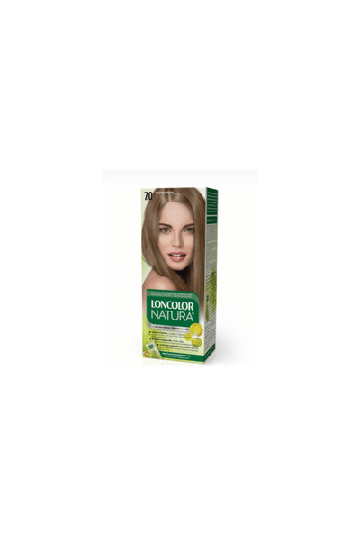 Loncolor Vopsea de par permanenta, Natura cu amoniac 7.0 Blond mediu