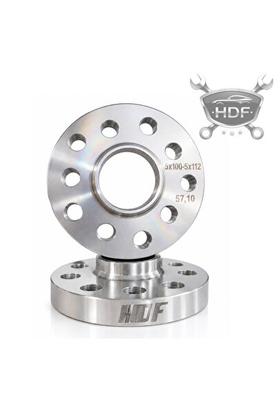 HDF VOLKSWAGEN GOLF ( MK5-MK6-MK7-MK7,5-MK8 ) 5X112 2 CM - 2 ADET SPACER + Bİ...