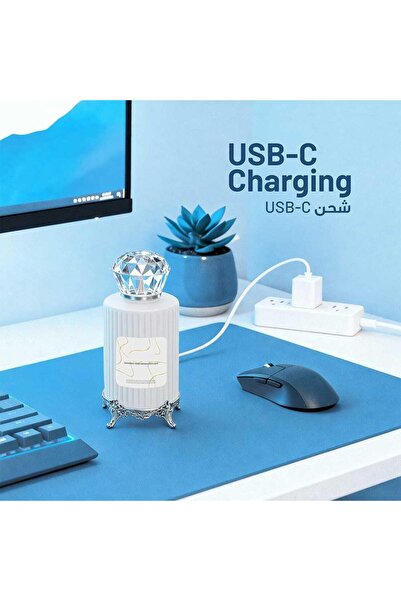 Generic Aroma Diffuser with 120mL Capacity, USB-C Powered Essential Oil Atomi...