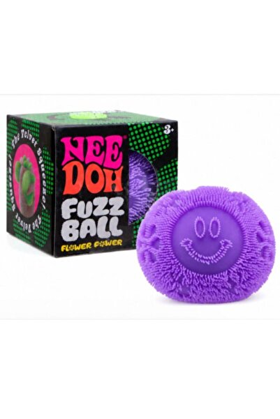 Needoh Minge Antistres Nee Doh Fuzz Ball, Diametru 7 cm, Textura Pufoasa si E...