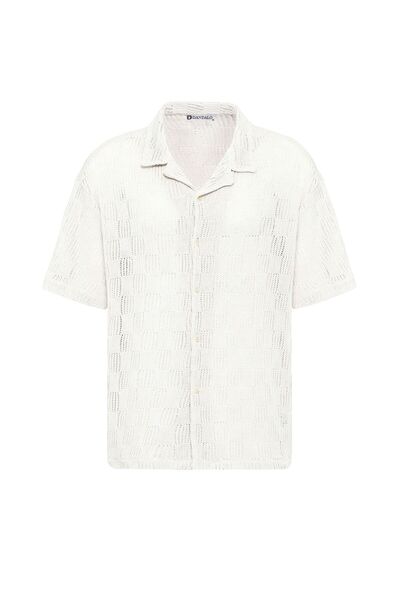 S13 Store Oversize Triko Gömlek