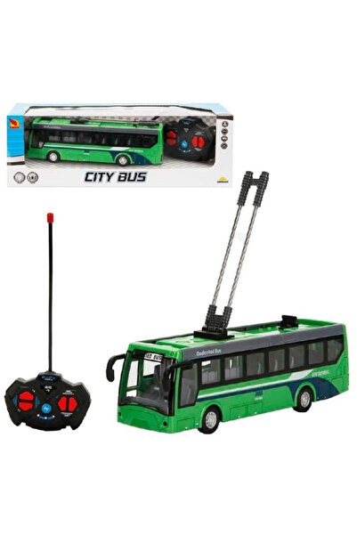 Dağtaş Kırtasiye Sun Uzaktan Kumandalı RC Şehir Otobüsü 1/32 27MHz Işıklı