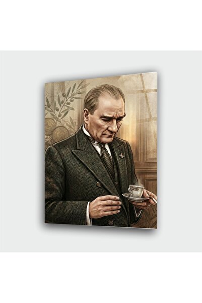 Alper Reklam Atatürk cam tablo