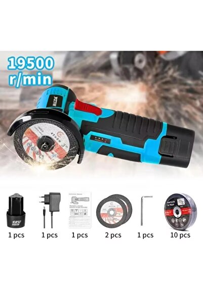 Choice HILDA AB118A HILDA 12V 3 Inch Lithium Electric Angle Grinder Compact H...
