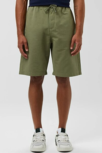 Lacoste Men's Relaxed Fit Bermuda Shorts Khaki Men's Relaxed Fit Bermuda Shor...