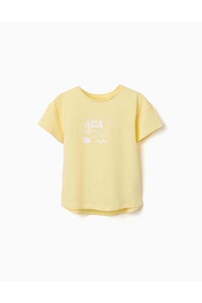 Ziddy Tshirt Jersey Light Yellow