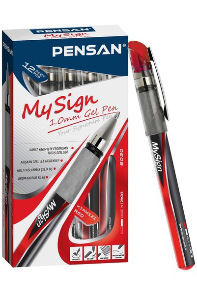 Pensan My Sign 1.0 İmza Kalemi 1 Kutu 12 Adet