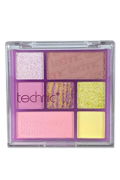 TECHNIC Raspberry Ripple Palette | 7-Shade High-Pigment Eyeshadow | Shimmer &...