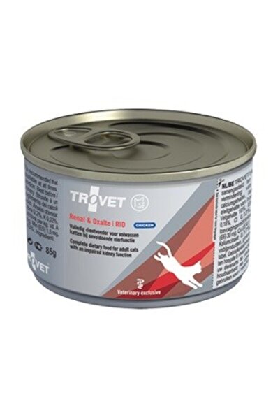 trovet Renal & Oxalate RID Chicken - hrană umedă pentru pisici - 100g