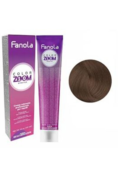 Fanola Vopsea Crema Permanenta - Color Zoom 10 Minutes, nuanta 6.3 Dark Golde...