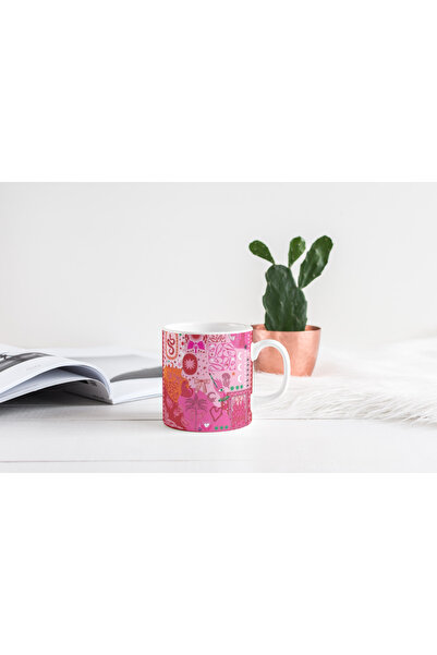 EYBaskı Tasarım Colorful Porcelain Mug