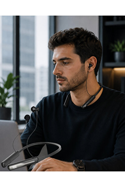 Marsilyan Bluetooth 5.4 Boyun Askılı Kulaklık Manyetik Kulaklıklı Type C Şarjlı