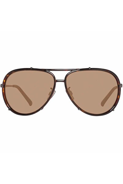 Sisley , Sunglasses, S0L 437 6, Brown Rectangle, Unisex