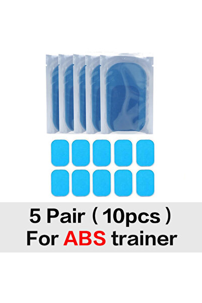 Choice 5bags Gel Pads 10pcs USB Rechargable EMS Muscle Stimulator Electric Ma...