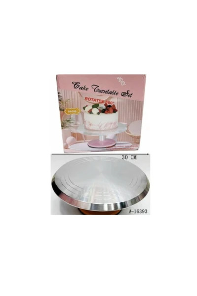 wei Cake Stand 30 Cm Iron + PVC A-16393