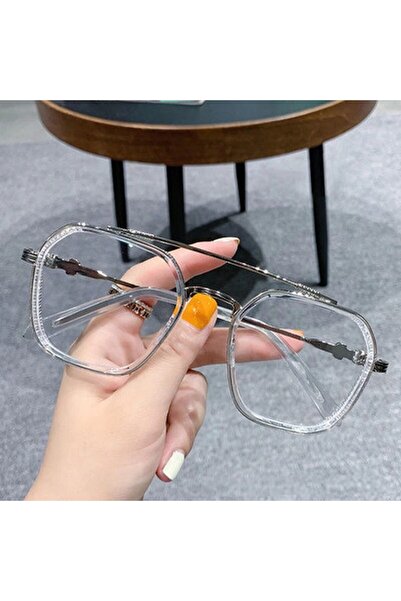 Choice Silver frame 1PCs Blue Light Blocking Fashion Highend Glasses Men Opti...