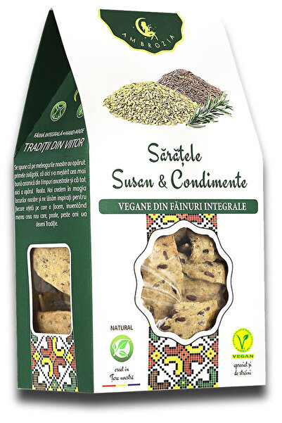 Ambrozia Sesame & Spice Salts - 107g - Sugar Free - Vegan