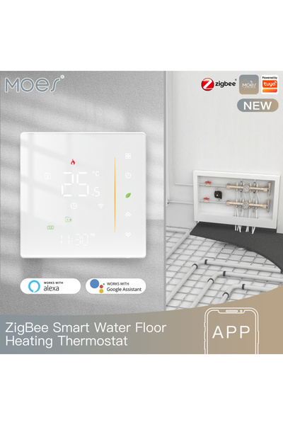 Choice5 MOES water heating white MOES Zigbee Thermostat Room Temperature Cont...
