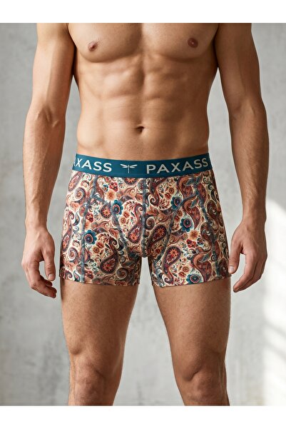 PAXASS Harmonia Desenli Erkek Boxer