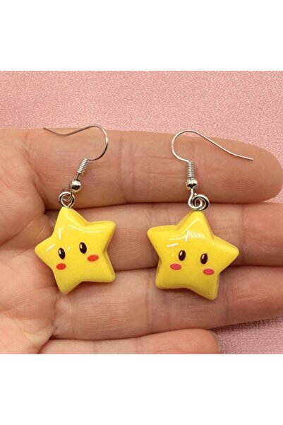 Choice 1 1 pair of pentagram earrings, women's earrings, the best for gifts