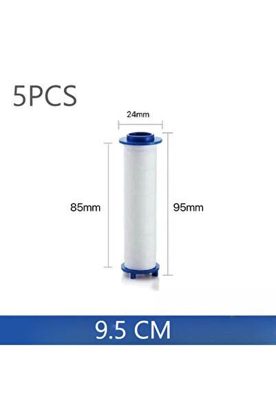 Choice1 5pcs 9.5cm 5pcs Universal Shower Head Filter Set - PP Cotton Water Pu...