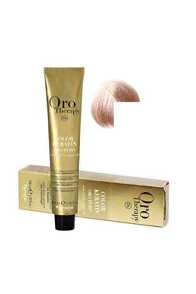 Fanola Vopsea Demi-permanenta Oro Therapy Color Keratin 9.13 Blond Foarte Des...