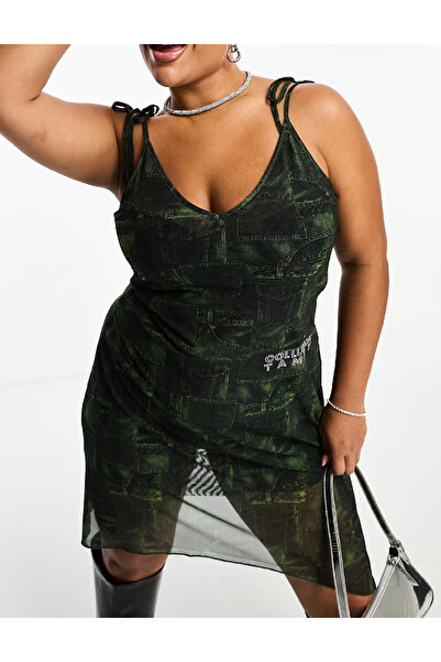 Evendi Rochie scurta, Verde