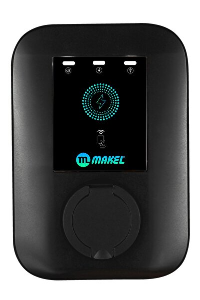 MAKEL Home Charger AC7 Elektrikli Araç Şarj İstasyonu Soketli Kablosuz Monofaze