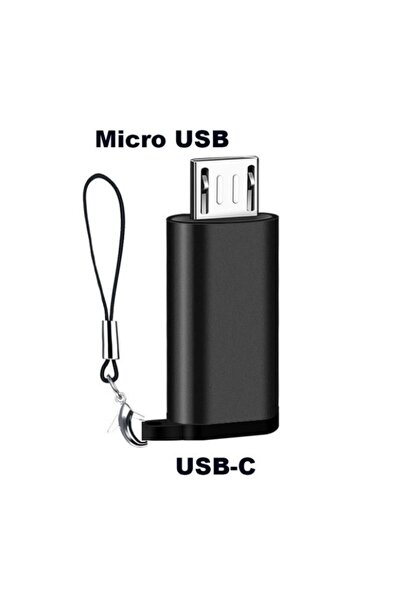 choice2 Black TypeC to Andro 1/2pcs Aluminum Alloy Type C To Micro USB Cable ...