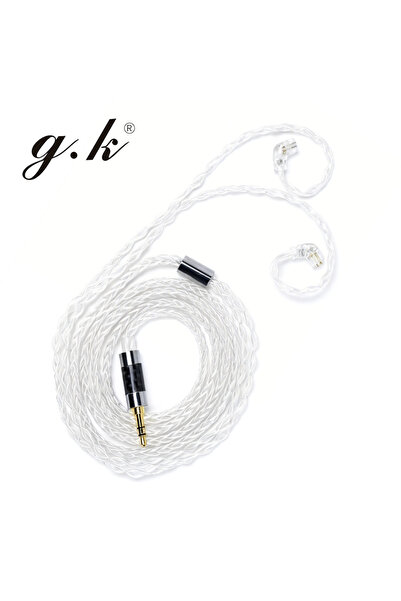 choice2 Silver GK L200-8 Upgrade Cable Eight-Strand Silver-Plated Core for En...