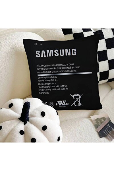 Choice3 bilibili z1 35x35cm Alkaline Battery Label Pillow Case Fashion Square...