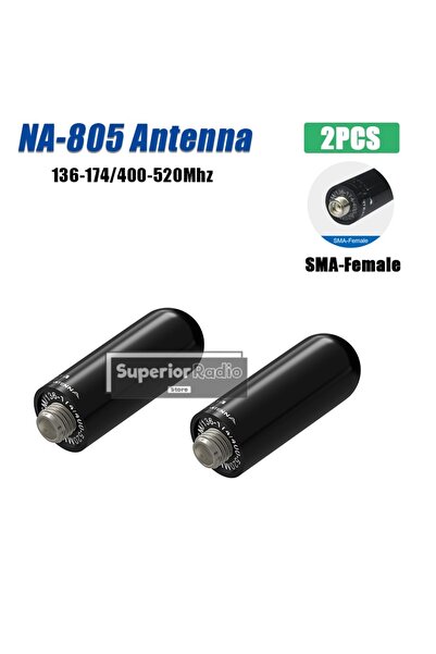 choice2 2PCS Original NAGOYA NA-805 Antenna SMA-Female Dual Band Antenna 136-...
